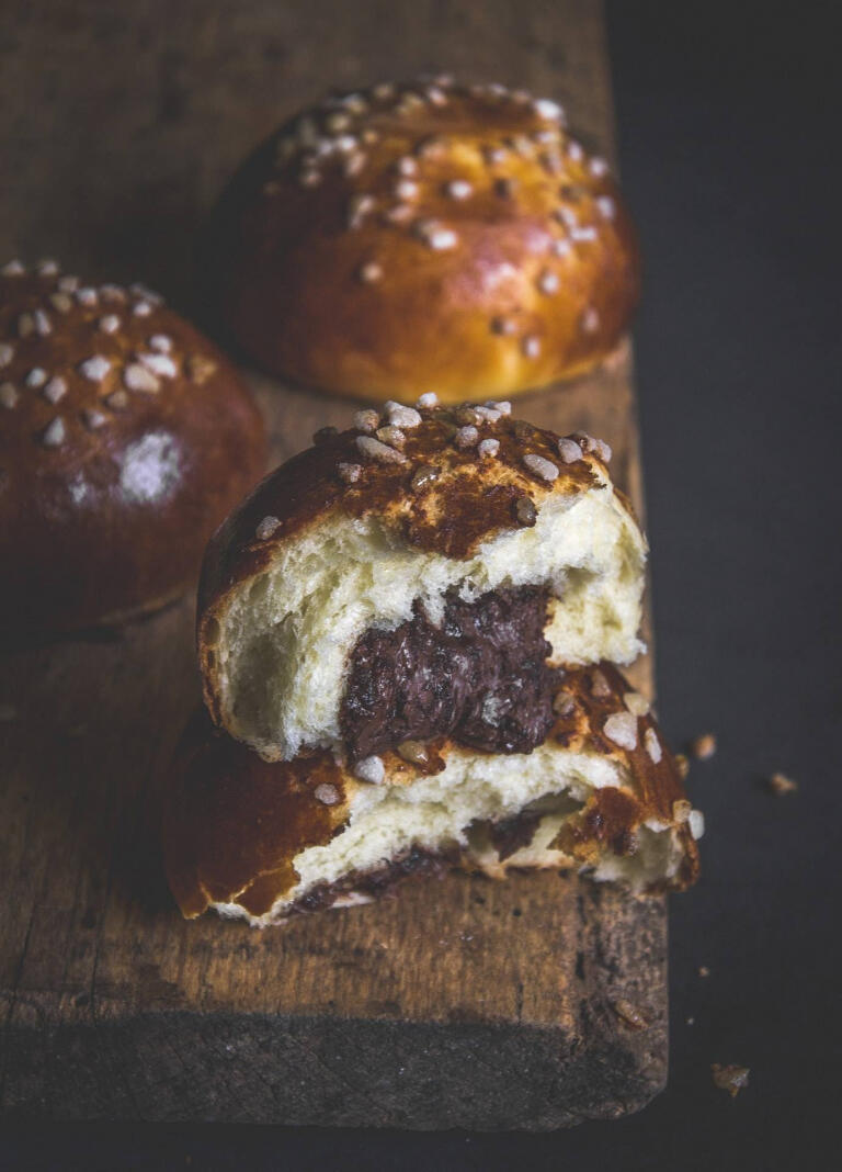 Pains au lait fourrés