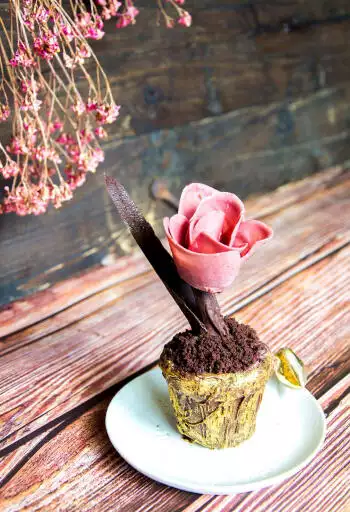 Chocolate flower 1